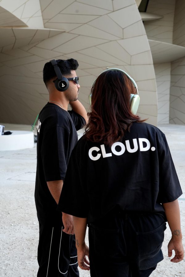 Black CLOUD. T-Shirt - Image 3